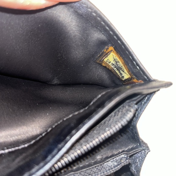 CHANEL Mademoiselle Biarritz Lucky Charms Black Leather Bifold Long Wallet - Picture 4 of 15